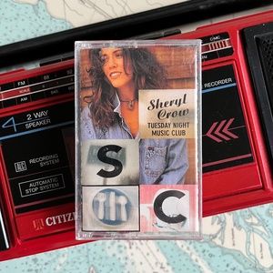 Vintage 1993 Sheryl Crow Tuesday Night Music Club Cassette Tape